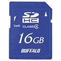 BUFFALO SDHCメモリーカード(Class4・16GB) RSDC-S16GC4B