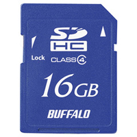 BUFFALO SDHCメモリーカード(Class4・16GB) RSDCS16GC4B