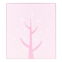 エディオンネットショップ デザインフィル ｶﾗ ｼｷｼｼ ﾙﾂｷｻｸﾗｶﾞﾗ カラー色紙 寄せ書きシール18枚付 桜柄