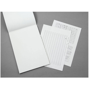 デザインフィル きれいな手紙万年筆で書ける便箋 無罫A FCA7106-20519006-イメージ3