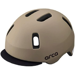 OGKカブト 子供用ヘルメット ARCA マットモカブラウン 1024707ｷﾂｽﾞﾍﾙﾒﾂﾄｱﾙｶﾏﾂﾄMBR-イメージ1
