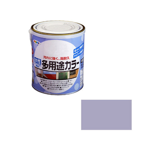 アサヒペン 水性多用途カラー 1．6L ペールラベンダー AP9016739-イメージ1