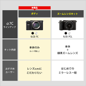 SONY デジタル一眼カメラ・ボディ α7C ブラック ILCE-7CB-イメージ14
