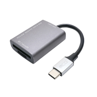 ミヨシ SDカードリーダ・ライタ USB3．2Gen1対応 ダークシルバー USR-CSD1/DS