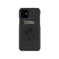 National Geographic iPhone 11用ケース Global Seal Slim Fit Case ブラック NG17164I61R
