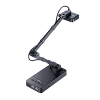 サンワサプライ USB書画カメラ(HDMI出力機能付き) CMS-V58BK