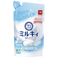 牛乳石鹸 ミルキィボディソープ やさしいせっけんの香り 詰替用360ML ﾐﾙｷｲBSﾔｻｼｲｾﾂｹﾝｶｴ360ML