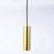 オリンピア照明 LED1灯円筒ペンダント ダクトプラグ用 MotoM ゴールド MPN05GO-イメージ1