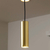 オリンピア照明 LED1灯円筒ペンダント ダクトプラグ用 MotoM ゴールド MPN05GO-イメージ2