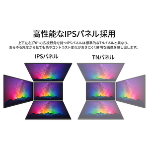 JAPANNEXT タッチパネル対応13．3型液晶ディスプレイ ブラック JN-MD-I133FHDR-T-イメージ4