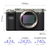 SONY デジタル一眼カメラ・ズームレンズキット α7C シルバー ILCE-7CLS-イメージ3