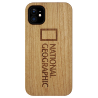 National Geographic iPhone 11用ケース Nature Wood チェリーウッド NG17169I61R