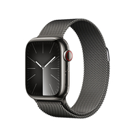 Apple Apple Watch Series 9(GPS + Cellularモデル)- 41mm グラファイトステンレススチールケースとグラファイトミラネーゼループ MRJA3J/A