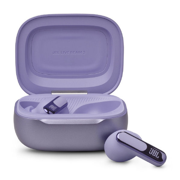 JBL 完全ワイヤレスイヤフォン JBL LIVE BEAM 3 パープル JBLLIVEBEAM3PUR