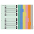 コクヨ カラー仕切カード(ガバット・背幅伸縮ファイル用)A4 6山10組 F049523-ｼｷ-260-イメージ2