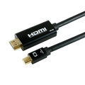 ホーリック Mini DisplayPort - HDMI変換ケーブル(1m) MDPHD10-175BK