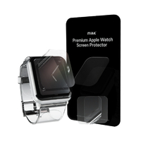 miak Apple Watch SE/6/5/4 44mm用セルフヒーリング 液晶保護フィルム(2枚入り) MA22175AW