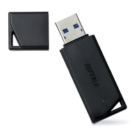 BUFFALO USB3．1(Gen1)/USB3．0対応 USBメモリー バリューモデル(64GB) ブラック RUF3-K64GB-BK