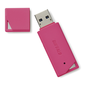 BUFFALO USB3．1(Gen1)/USB3．0対応 USBメモリー バリューモデル(64GB) ピンク RUF3-K64GB-PK-イメージ1