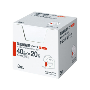 コクヨ 両面テープ お徳用パック 40mm×20m 3個 FC01969T-E240-イメージ1