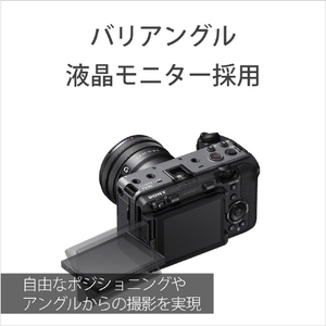 SONY デジタル一眼カメラ・ボディ(XLRハンドルユニット同梱モデル) ILME-FX30-イメージ17