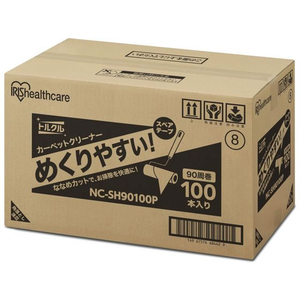 アイリスオーヤマ トルクル カーペットクリーナー ななめ テープ 100巻 FC254PC-NC-SH90100P-イメージ1