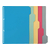コクヨ キャンパス カラー見出し用紙 B5 5色5山 26穴 F118246-ﾉ-888N-イメージ2