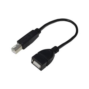変換名人 USB2．0 A(メス)→B(オス)ケーブル(20cm) USBAB-BA20-イメージ1