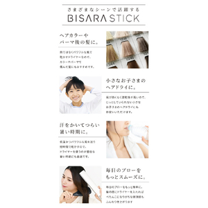 QUADS ヘアドライヤー BISARA STICK(ビサラ スティック) BISARA ホワイト BSR004-WH-イメージ12