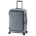 アジア・ラゲージ スーツケース(70L/拡張時78L) MAXBOX マットアッシュグレー MX-8011-24W ﾏﾂﾄｱﾂｼﾕｸﾞﾚ-