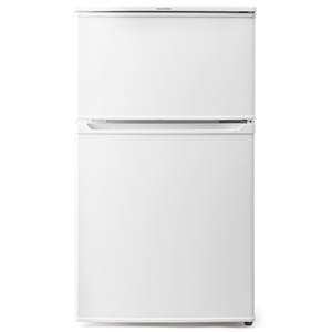 アイリスオーヤマ 【右開き】90L 2ドア冷蔵庫 ホワイト IRSD-9B-W-イメージ2