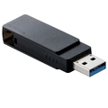 エレコム USBメモリ(128GB) ブラック MF-RMU3B128GBK