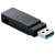 エレコム USBメモリ(128GB) ブラック MF-RMU3B128GBK-イメージ1