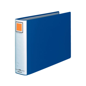 コクヨ チューブファイル〈エコツインR〉B4ヨコとじ厚60mm 青 1冊 F804313-ﾌ-RT669B-イメージ1