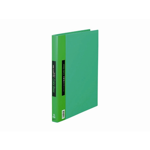 キングジム クリアーファイルカラーベース差替式A4 30穴 背幅25 緑 1冊 F804959-139ﾐﾄ-イメージ1