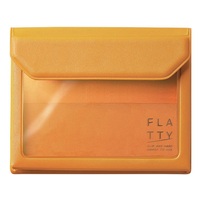 キングジム FLATTY カードサイズ 黄 F034568-5356ｷｲ