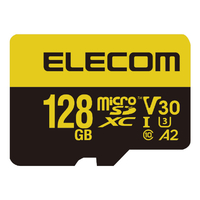 エレコム 高耐久microSDXC メモリカード(U3/V30/128GB) MFHMS128GU13V3