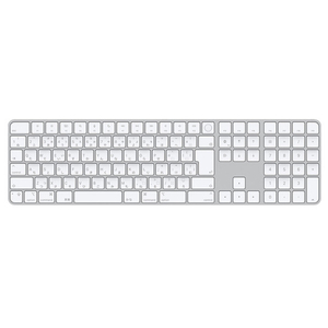 Apple 【純正】 Appleシリコン搭載Mac用Touch ID搭載Magic Keyboard(テンキー付き)- 日本語(JIS) MK2C3J/A-イメージ1