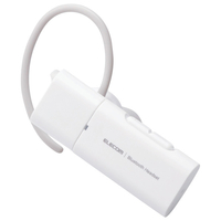 エレコム Bluetoothハンズフリーヘッドセット ホワイト LBT-HSC10MPWH