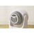 スリーアップ 衣類乾燥機能付サーキュレーター ヒート&クール ホワイト HC-KR2309WH-イメージ6