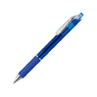 スマートバリュー ノック式油性ボールペン 0.7mm 青 FC29076-H048J-BL
