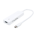 ミヨシ USB3．2 Gen2対応USBハブ 4ポート Type-Cタイプ(0．2m) ホワイト USH-10G2C/WH
