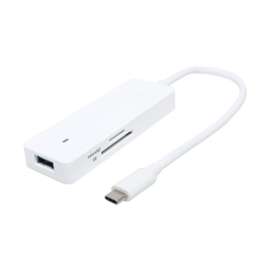 ミヨシ USB3．2 Gen2対応USBハブ 4ポート Type-Cタイプ(0．2m) ホワイト USH-10G2C/WH-イメージ1