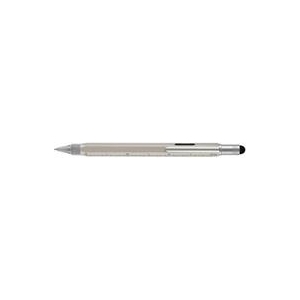 モンテベルデ ボールペン（4Cミニ芯タイプ） ワンタッチ・スタイラス　ツールペン　コレクション シルバー 1919375-イメージ1