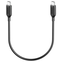 ANKER PowerLine III USB-C & USB-C ケーブル(USB2．0対応) 0．3m ブラック A8851011