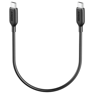 ANKER PowerLine III USB-C & USB-C ケーブル(USB2．0対応) 0．3m ブラック A8851011-イメージ1