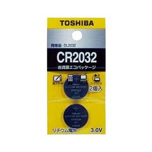 東芝 コイン形リチウム電池 CR2032EC2P-イメージ1