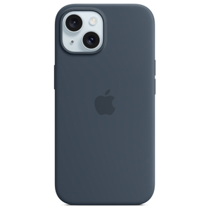 Apple MagSafe対応iPhone 15シリコーンケース ストームブルー MT0N3FE/A-イメージ1