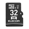 エレコム ドライブレコーダー向け microSDHCメモリカード(32GB) ブラック MF-DRMR032GU11