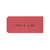 リンテック カラー荷札1穴 赤 1000枚 F819003-ﾆ-C100-イメージ1